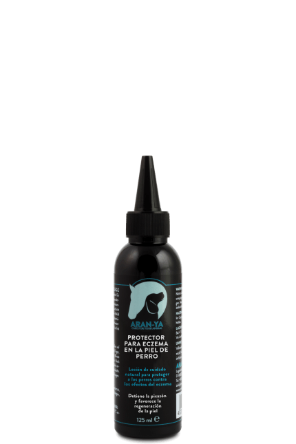 Protector para eczema en la piel del perro