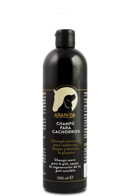 Champú especial para cachorros