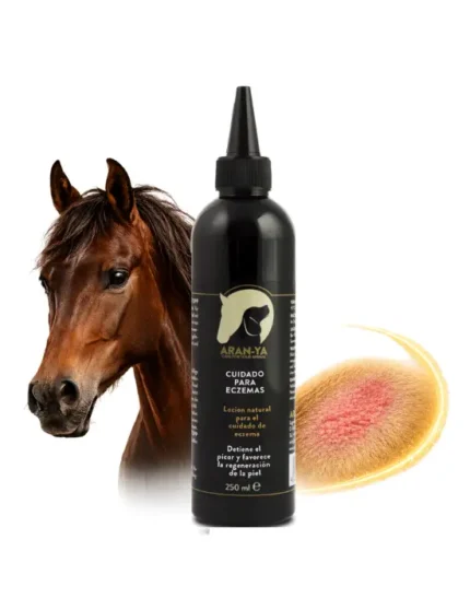 Cuidado para eczemas del caballo