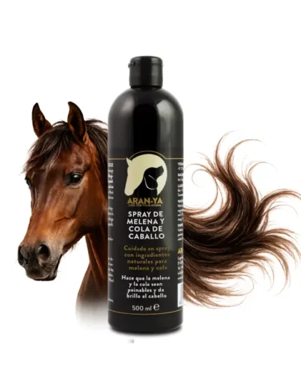 Spray de la crin y la cola para caballos