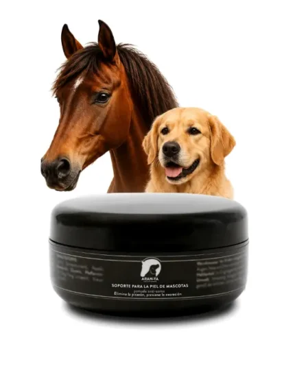 Pomada regenerante para animales