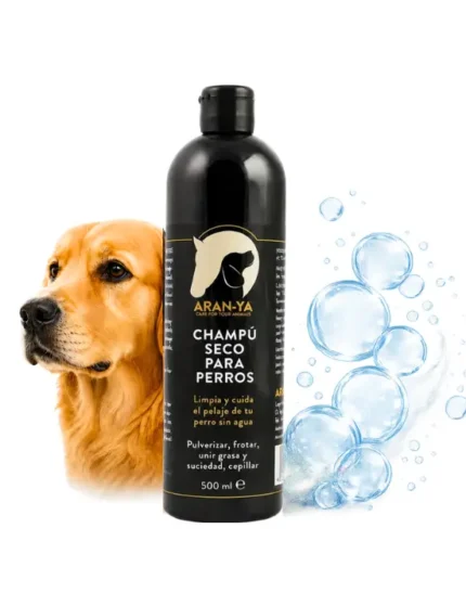Champú seco para perros